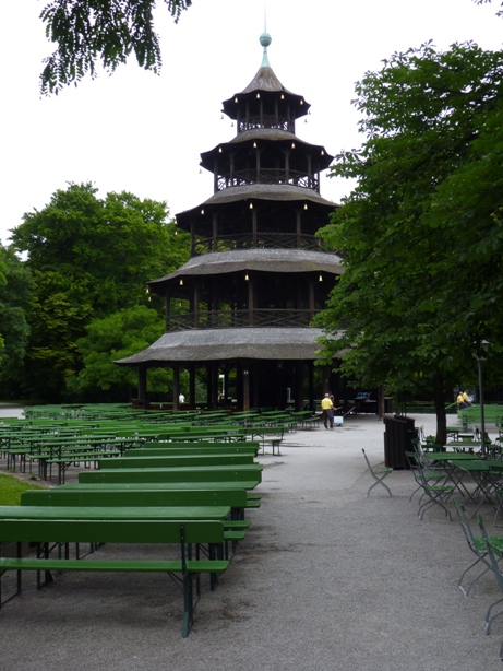 Chinese Tower in Munich