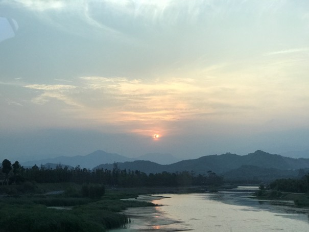 Anji sunset